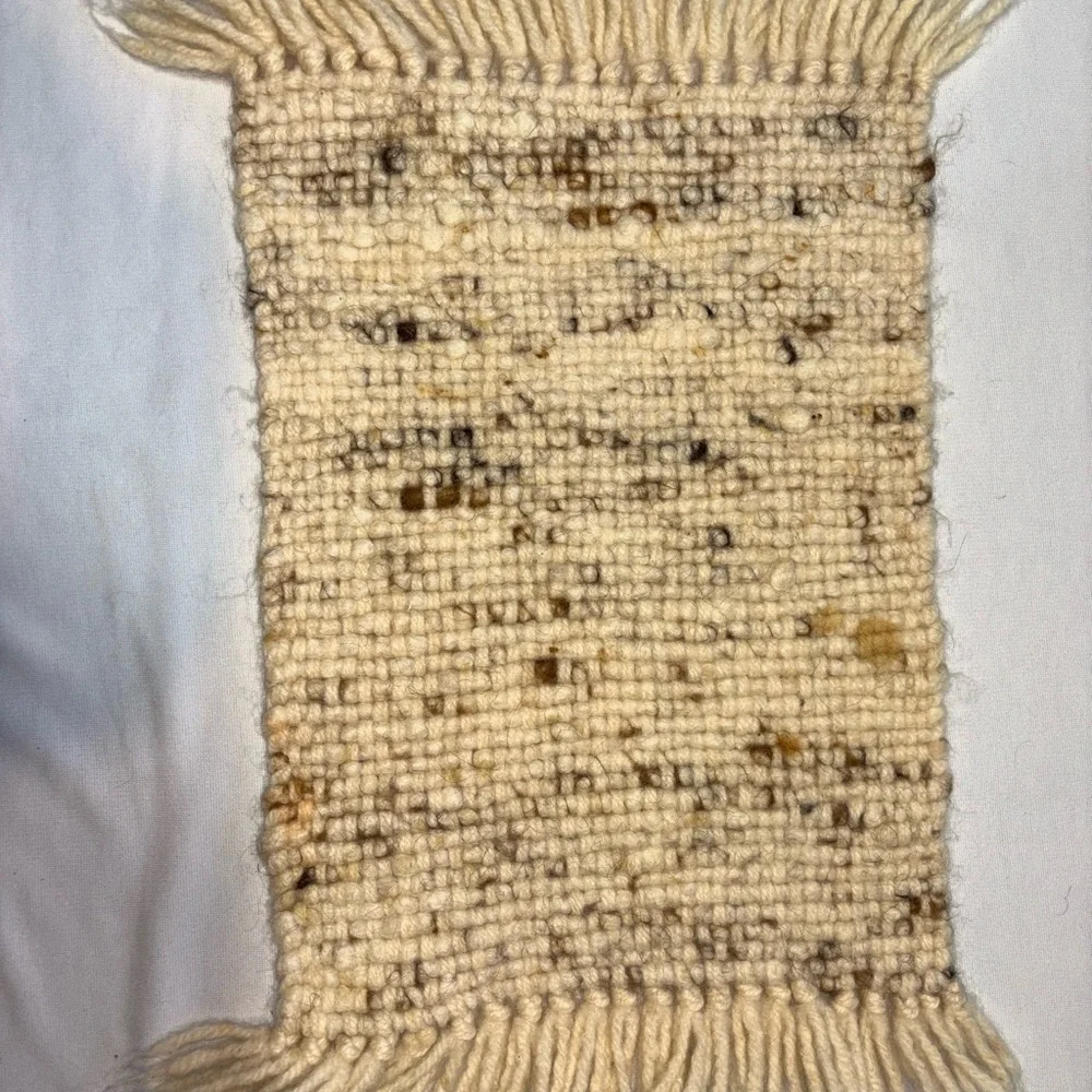 Vintage Alpaca Fiber Placemats One of a kind